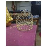 Tall rhinestone tiara about 7inch tall