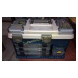 Instant fisherman kit. Plano tackle box full of