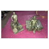 2 vintage pewter figurines 1977 & 1978