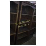 6'4'x2'6' bookshelf style cabinet with lighting