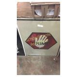 2'x30' stop crime sign metal,
