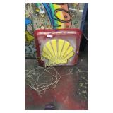 Shell plastic 21"x21"