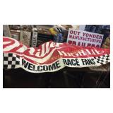 Super long miller high life welcomes race fans