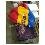 M&M jacket & 2 shadow boxes