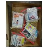 Flat of bagged cards