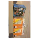 2x yardgard alarms and 2x 75w LED FLood lights