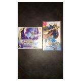 Nintendo switch Pokémon sword and Nintendo 3ds