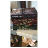 New books. Stephen King and Stephanie collins