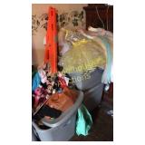 3 totes packed full of goodies. Toys and