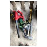 Baseball bat, hedge trimmer, axe beware the