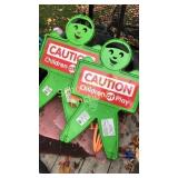 Get everyone to slow down for the children!