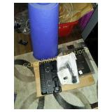 Electronic items and yoga mat