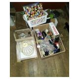 3 boxes of office supplies and stuff