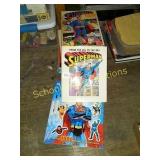 Lots of superman books n stuff