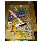 Flat of watches and jewelry