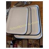 Enamelware trays