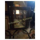 Large mid century style mirror. About 43inx 32in