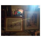 Pair of decorative art