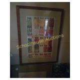 1 large signed ball print