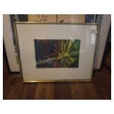 Signed photograph. About 20in x 16in