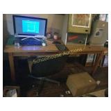 Desk with beautiful chair