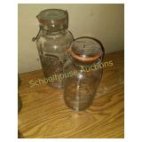 2 Candy jars