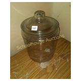 Candy jar with lid