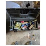 Tool box with stuff