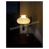 Vintage electric lamp. Working