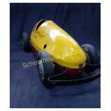 Tether Car/yellow&Red 5/ marked Winzeler Mfg. &