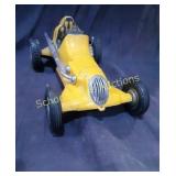 Tether Car/ yellow/ Marked Roy Cox Thimble Drome