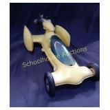 Tether Car/Yellow/ Marked COX made in USA SHRIKE