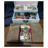 Jewlery boxes x2 full of treasures of Jewlery
