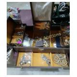 Large Jewelry  box full of jewelry