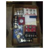 Flat of proof sets 1972, 1979, 1974, 1970, 1978