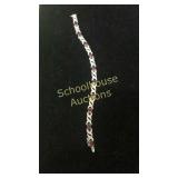 Beautiful tennis bracelet! Marked FAS 925?