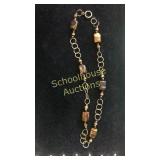 Tiger eye necklace  needs clasp