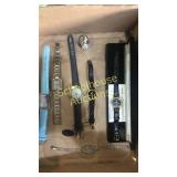 Flat of assorted watches