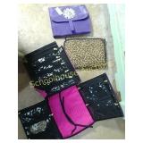 3 assorted makeup type bags