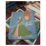 1963 Mattel barbie case with old doll clothes