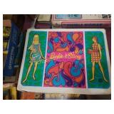 1967 Mattel barbie and stacy case. With some ken