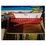 Red south shore train car with athearn trian box.