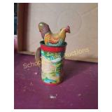 Shackman (made in japan) wind up chicken toy. Lil