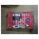 Vintage gold medal ring toss