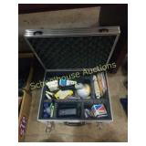 Case with camera goodies