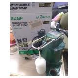 1/2 hp cast iron(heavy) sump pump. Looks good.