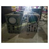 Pair of oscilloscopes