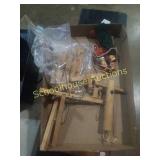 Flat of puppet parts