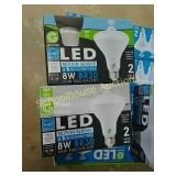 2 boxes of led motion sensor bulbs