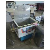 Vintage cooler freezer approx 4ft wide & 3ft tall